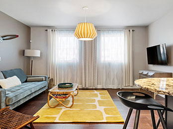 thumbnail for Designer 2BR CWE Condo // Now Available!