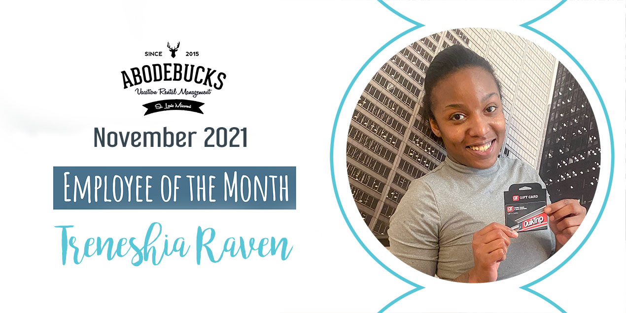 thumbnail for Treneshia Raven // Nov ’21 Employee of the Month