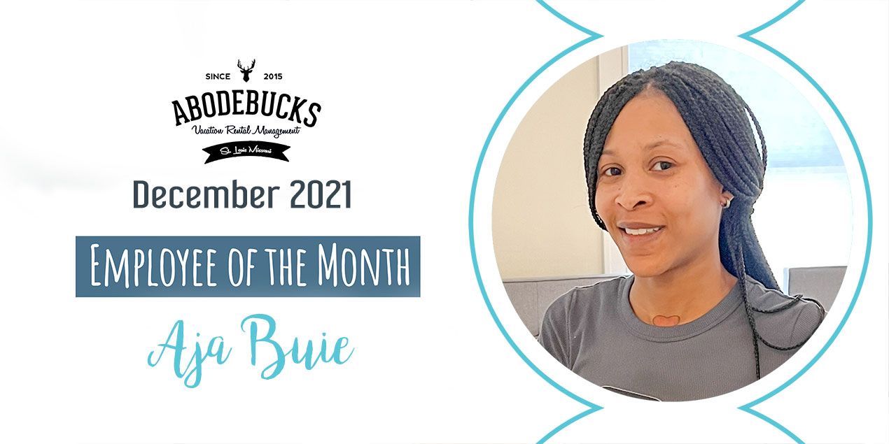 thumbnail for Aja Buie // Dec ’21 Employee of the Month