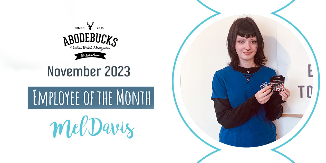 thumbnail for Mel Davis // Nov ’23 Employee of the Month